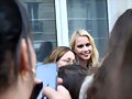 Claire Holt con fans en Paris, Francia, May 2016