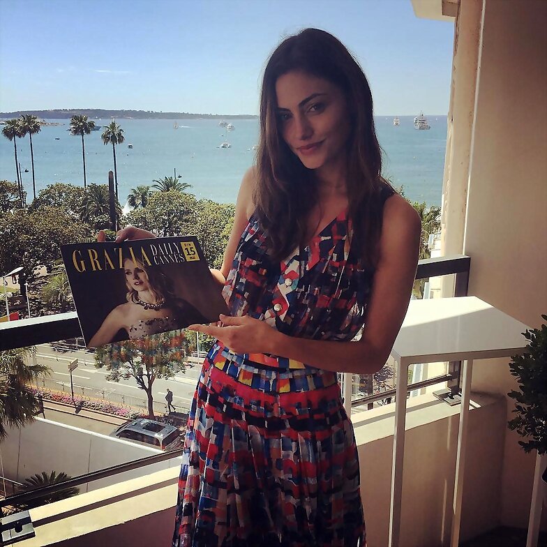 Phoebe Tonkin en Grasse, France 2016