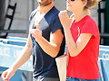 Phoebe Tonkin &amp; Paul Wesley -New York July 7, 2016