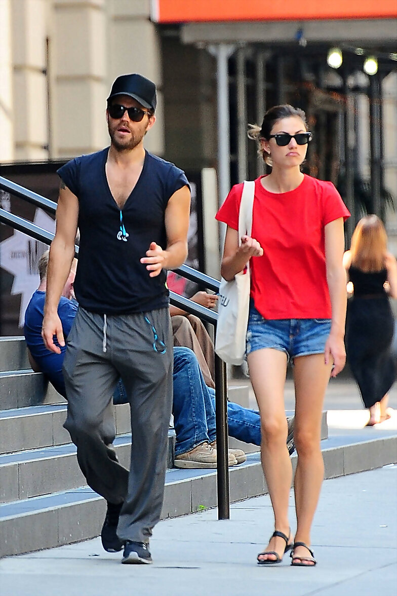 Phoebe Tonkin & Paul Wesley -New York July 7, 2016
