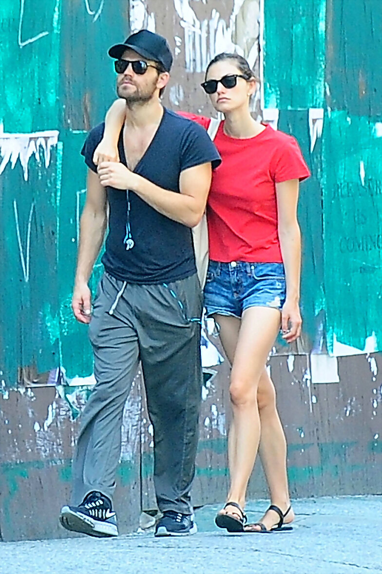 Phoebe Tonkin & Paul Wesley -New York July 7, 2016