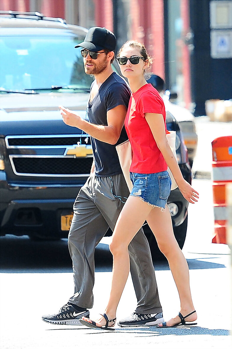 Phoebe Tonkin & Paul Wesley -New York July 7, 2016