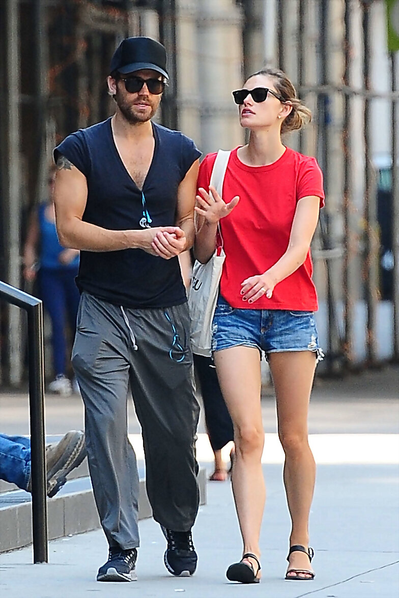 Phoebe Tonkin & Paul Wesley -New York July 7, 2016