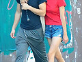 Phoebe Tonkin &amp; Paul Wesley -New York July 7, 2016