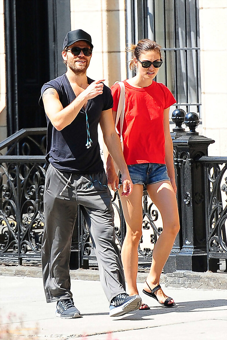 Phoebe Tonkin & Paul Wesley -New York July 7, 2016
