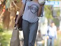 Phoebe Tonkin - Lunch at the Newsroom Cafe, Feb 25