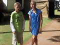 H2O bts Cleo Massey (Kim) &amp; Trent Sullivan (Elliot
