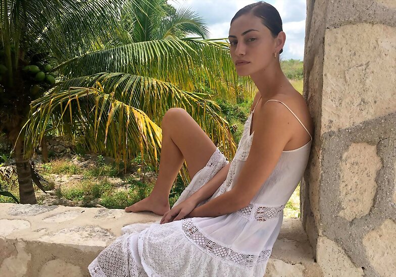Phoebe Tonkin Matteau Swim & Vogue Australia 2016