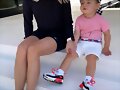 Claire Holt con su hijo James Holt Joblon | 2021