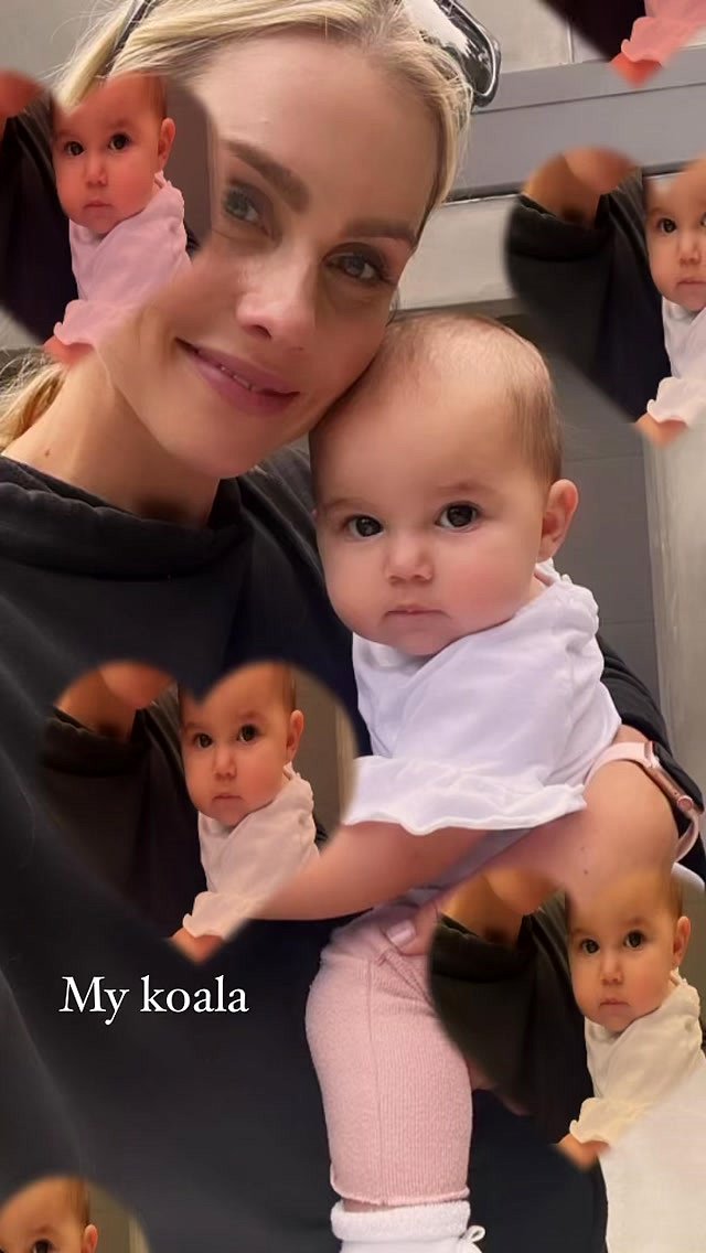 Claire Holt con su hija Elle Holt Joblon | 2021