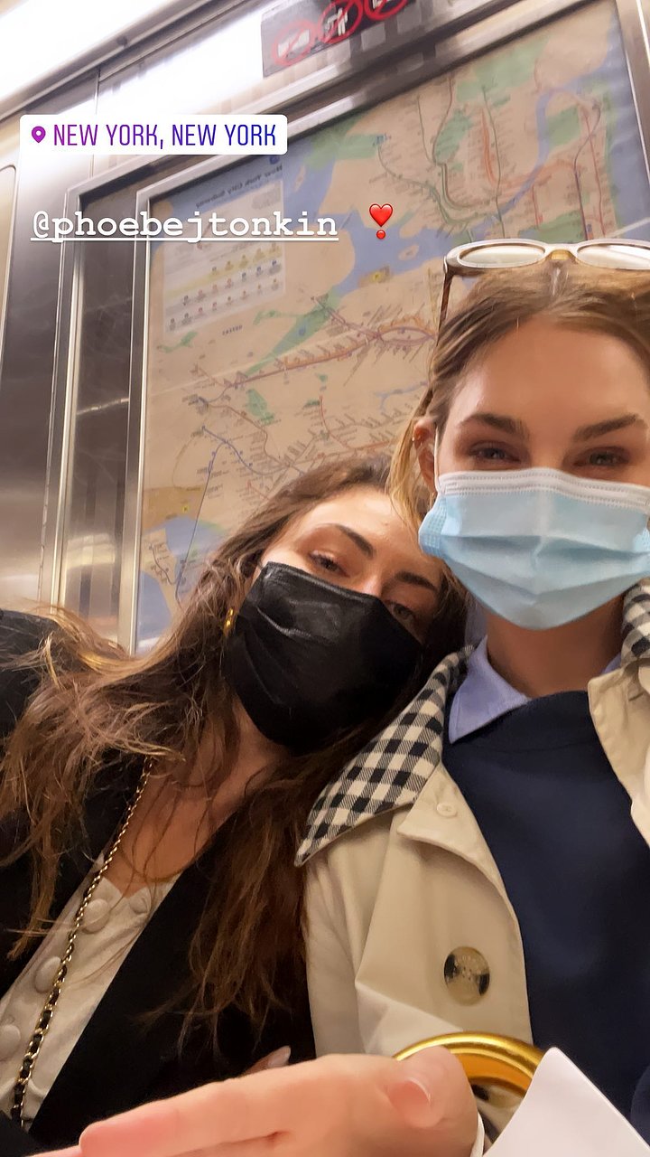 Phoebe Tonkin  en New York | May 2021