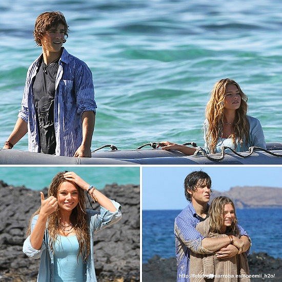 Grabando The Blue Lagoon
