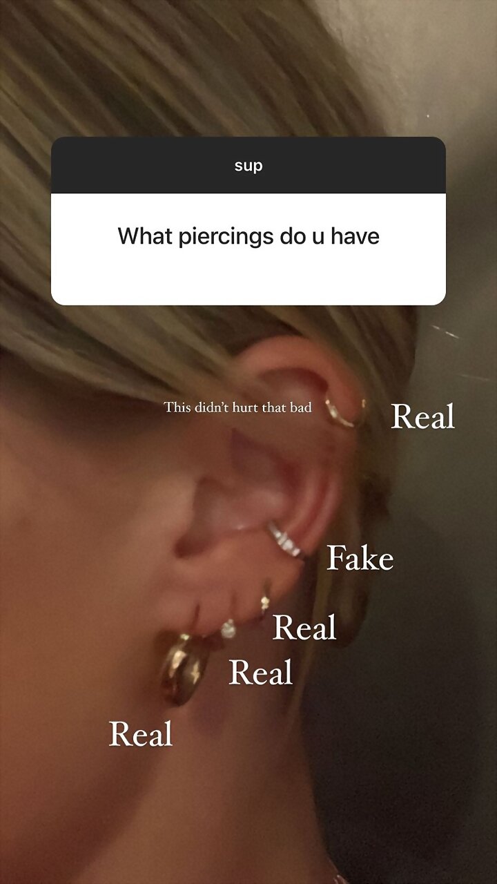 Claire Holt piercings | March 2022