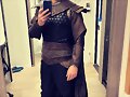 Luke Mitchell en el set de Legacies S4