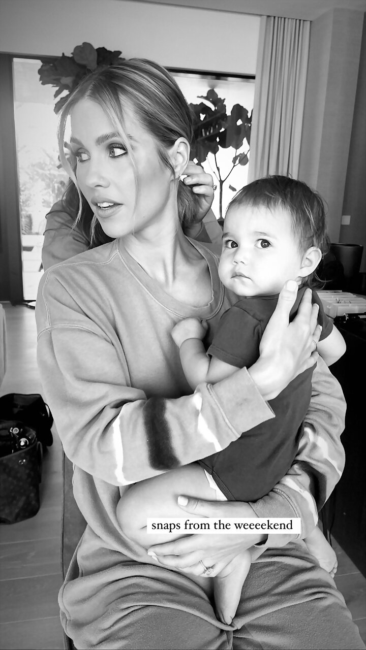 Claire Holt con su hija Elle Holt Joblon | 2022