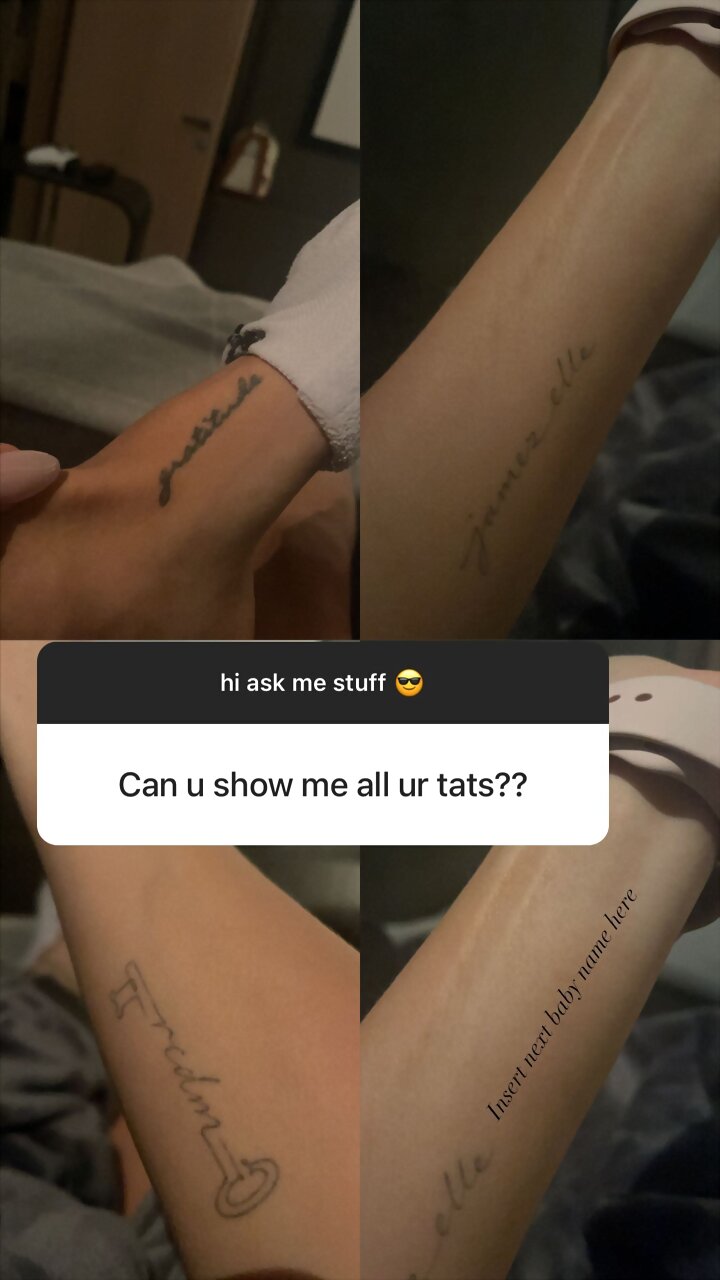 Claire Holt todos sus tatuajes | 2021