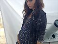 Phoebe Tonkin en el set de The Originals Season 1