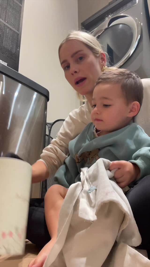 Claire Holt con su hijo James Holt Joblon | 2021
