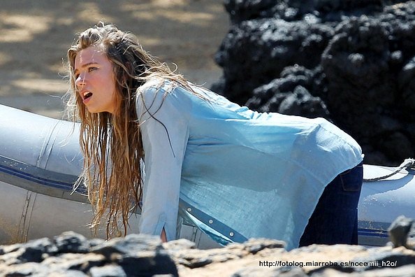 TBL Mar 27 - On the deserted beach in Maui, Hawaii