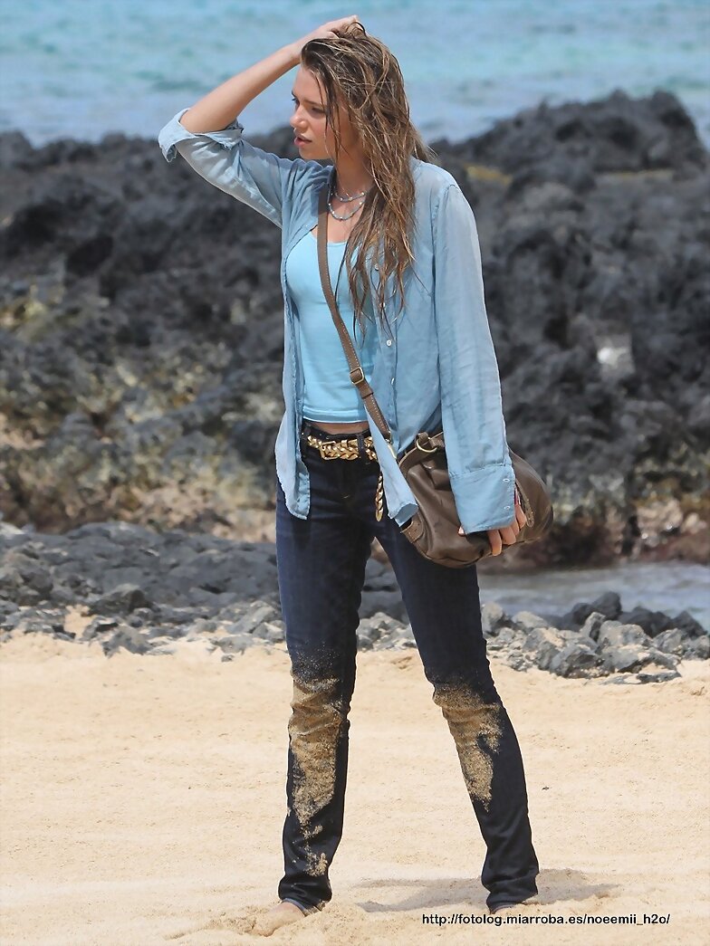 TBL Mar 27 - On the deserted beach in Maui, Hawaii