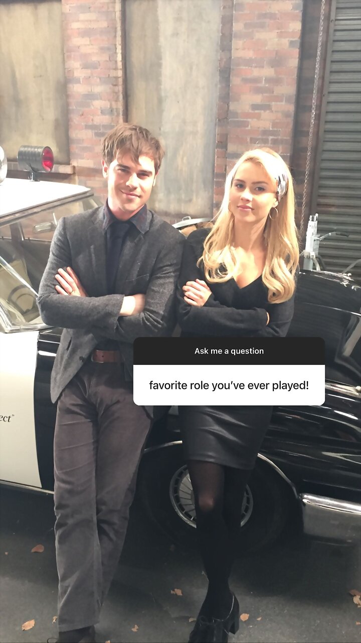 Claire Holt bts season 2 en la serie Aquarius