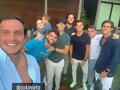 Claire Holt y marido con amigos de Espa&ntilde;a,Aug 2022