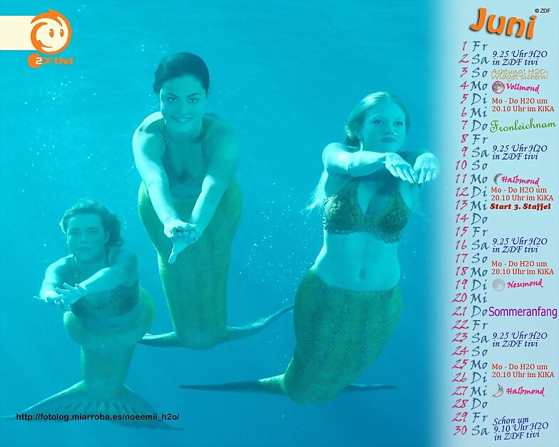 Calendario H2O Junio de 2012