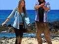 TBL Mar 27 - On the deserted beach in Maui, Hawaii