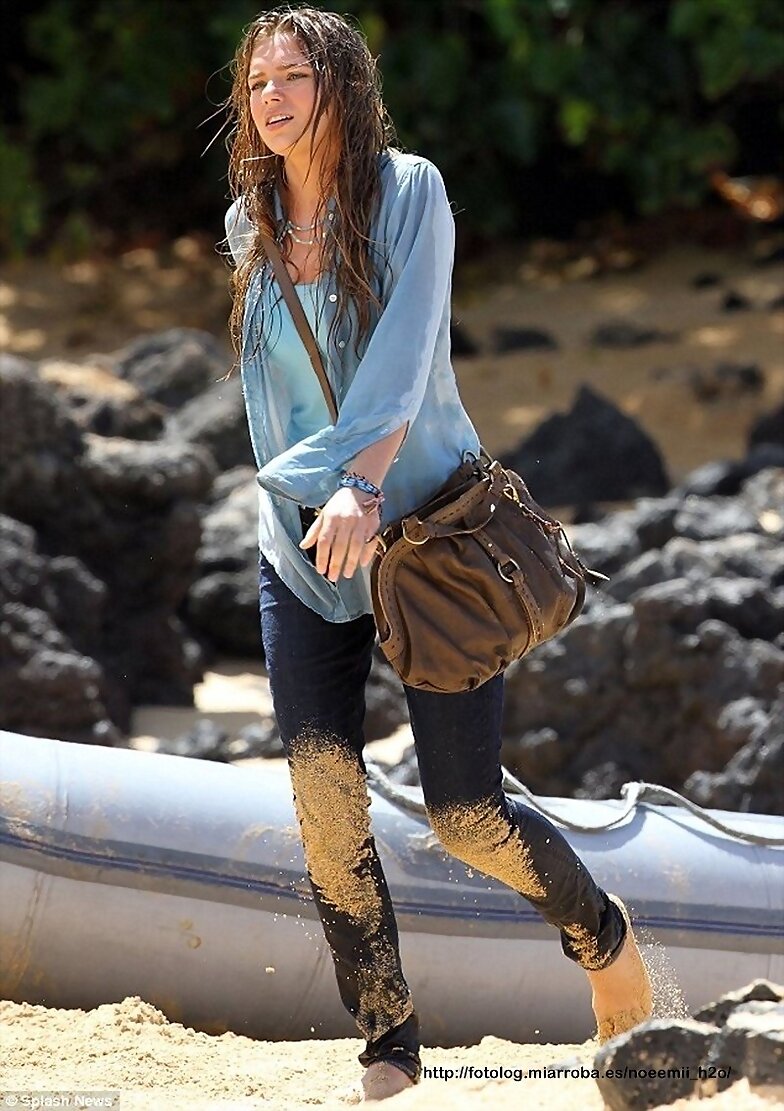 TBL Mar 27 - On the deserted beach in Maui, Hawaii