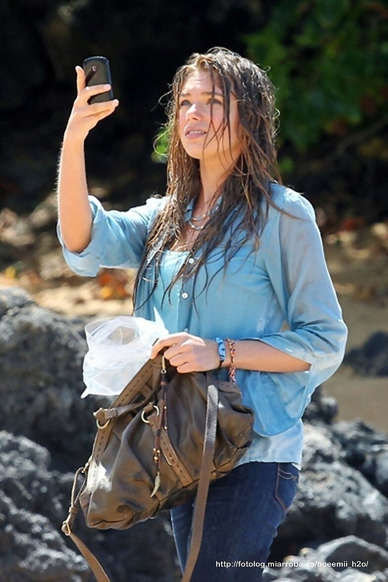 TBL Mar 27 - On the deserted beach in Maui, Hawaii