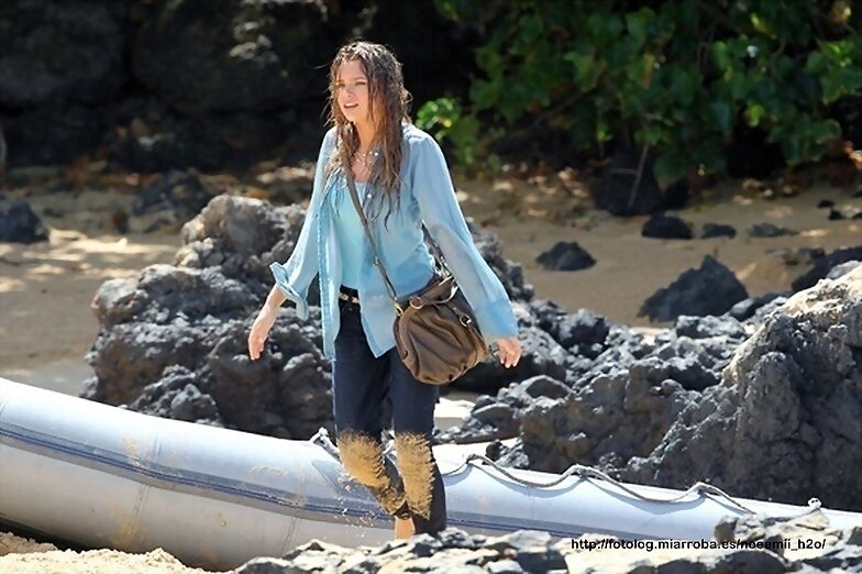 TBL Mar 27 - On the deserted beach in Maui, Hawaii