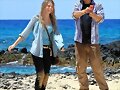TBL Mar 27 - On the deserted beach in Maui, Hawaii