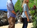 TBL Mar 28 - On the deserted beach in Maui, Hawaii