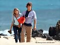 TBL Mar 28 - On the deserted beach in Maui, Hawaii