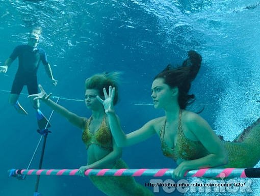 Bella y Cleo en el rodaje 3ª temporada