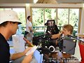 Will y las chicas en el rodaje 3&ordf; temporada
