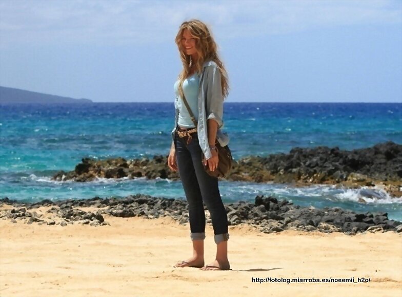 TBL Mar 28 - On the deserted beach in Maui, Hawaii