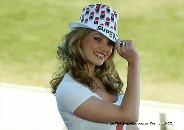 Cariba Heine en la serie "The Kerry Packer Story"