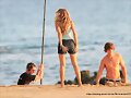 TBL Apr 3 - On the deserted beach in Maui, Hawaii