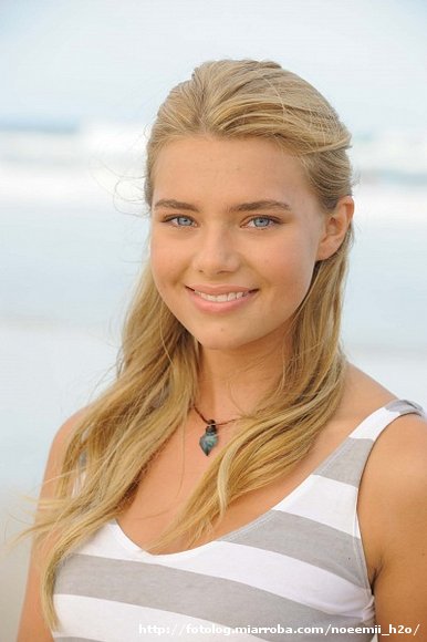 Bella en la playa