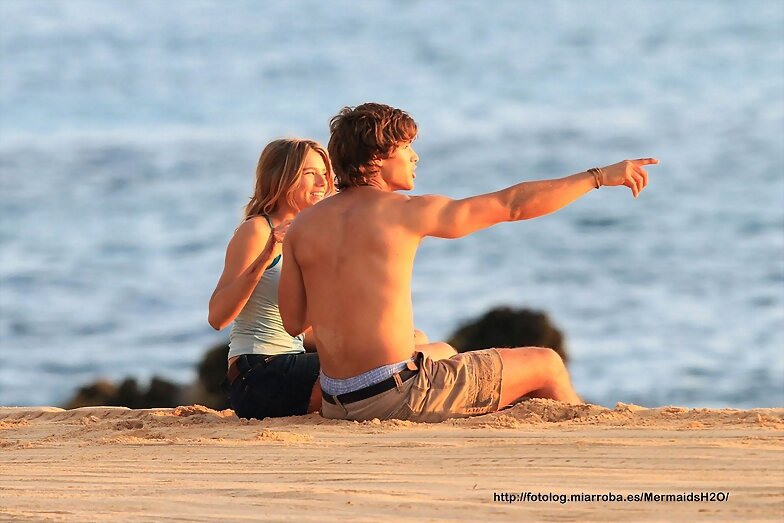 TBL Apr 3 - On the deserted beach in Maui, Hawaii
