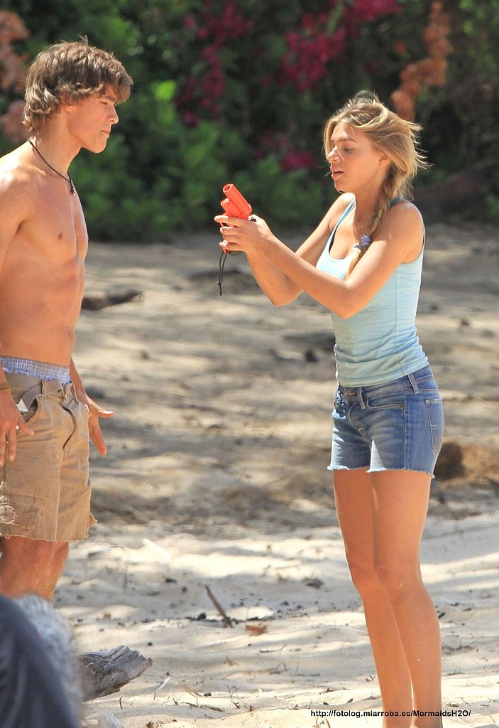 TBL Apr 4 - On the deserted beach in Maui, Hawaii