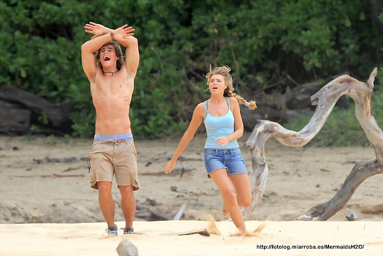 TBL Apr 4 - On the deserted beach in Maui, Hawaii