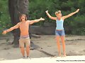 TBL Apr 4 - On the deserted beach in Maui, Hawaii