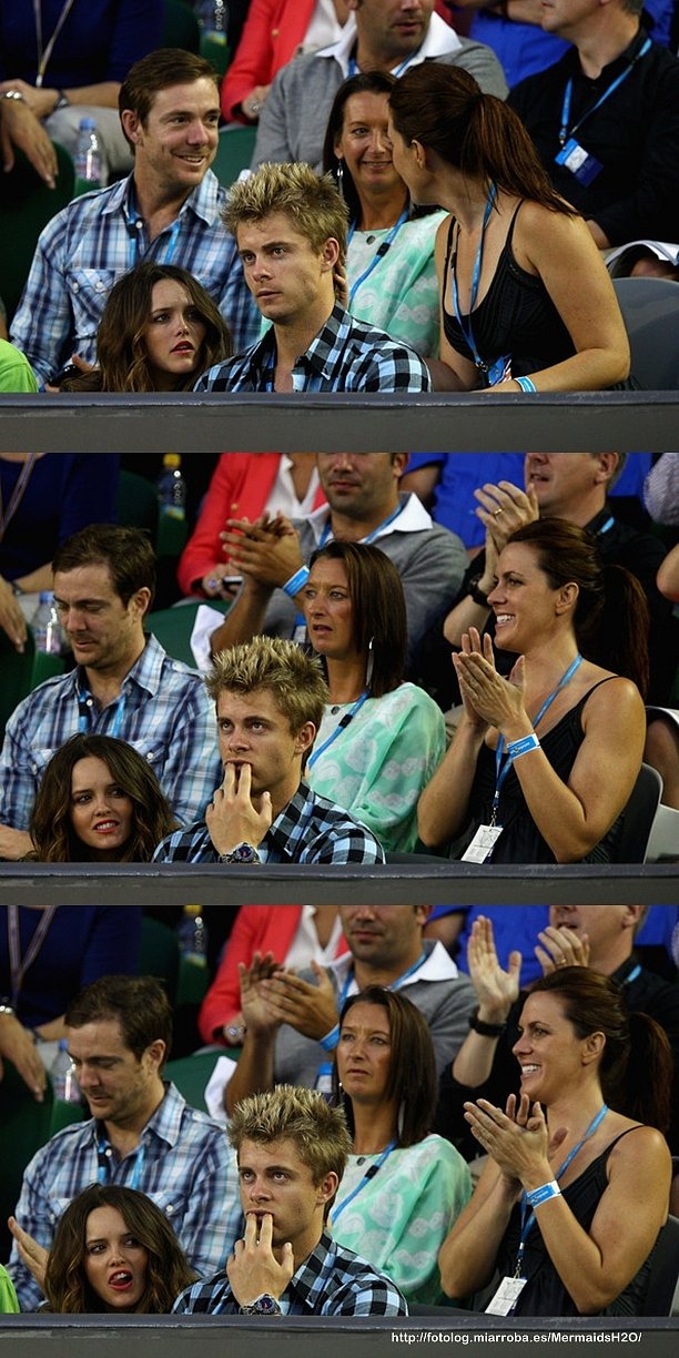 Rebecca Breeds y Luke Mitchell