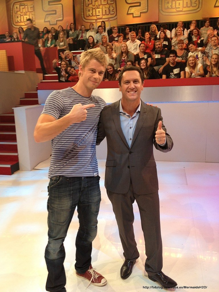 Luke Mitchell en un programa australiano