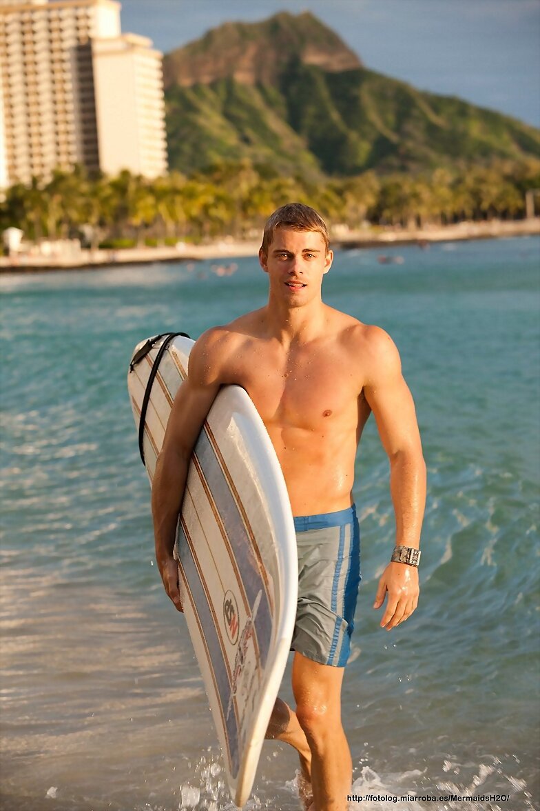Luke Mitchell photoshoot