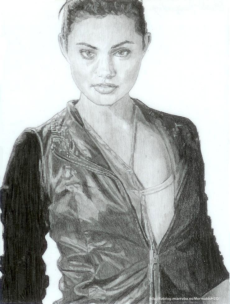 Dibujo Phoebe Tonkin