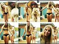 Cleo Massey con una amiga