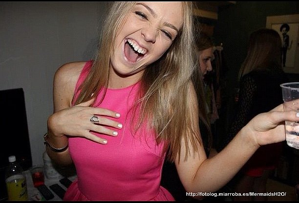 Cleo Massey de fiesta